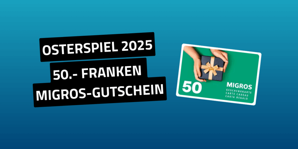 Osterspiel 5. Preis Migros