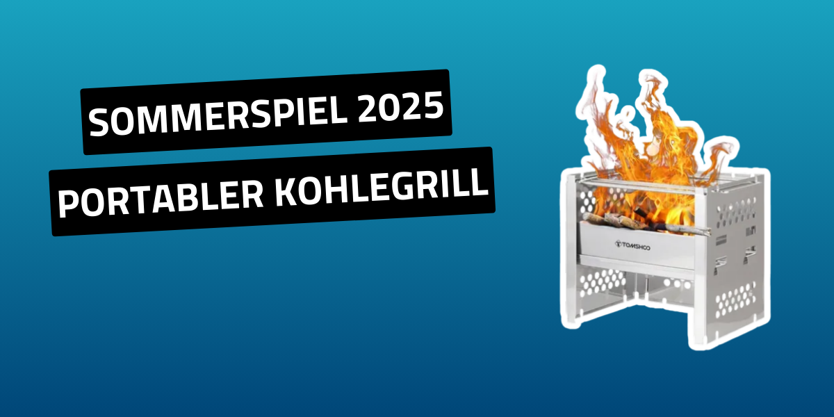 Sommerspiel 2. Woche Portabler Kohlegrill