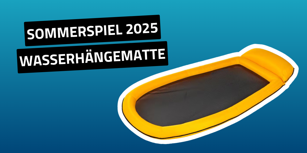 Sommerspiel 2. Woche Wasserhängematte